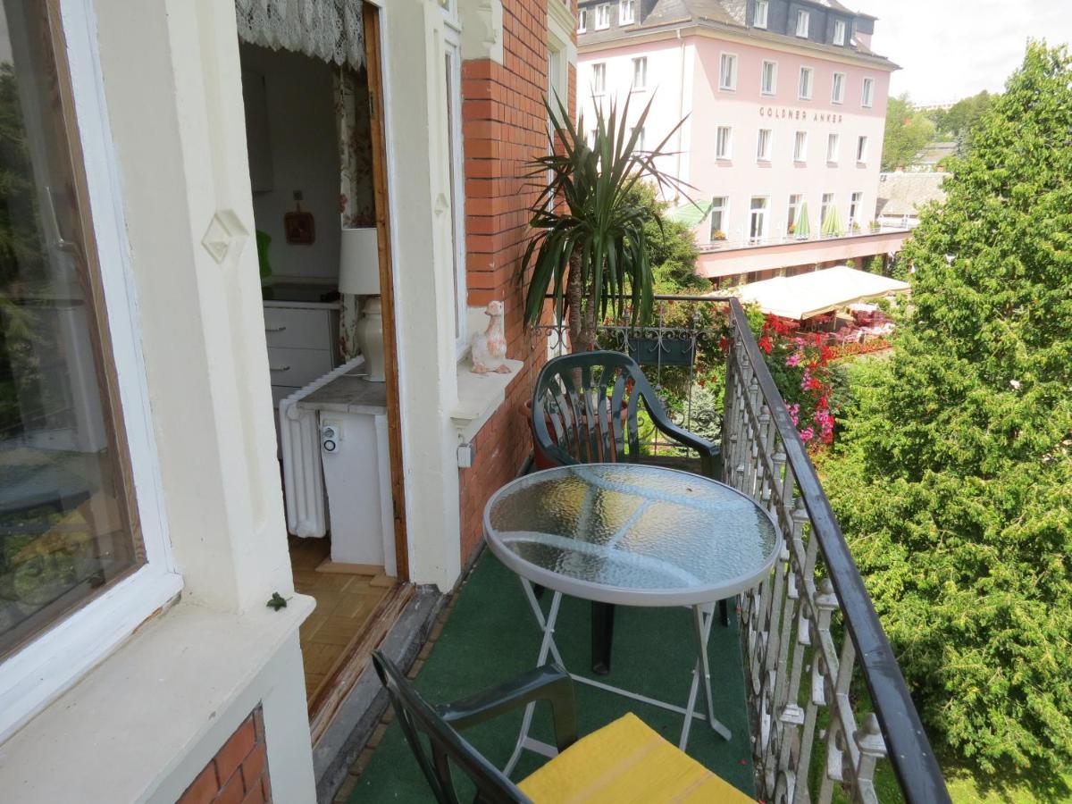 Hotel-Pension Schloss -Miramar Bad Elster Exterior foto